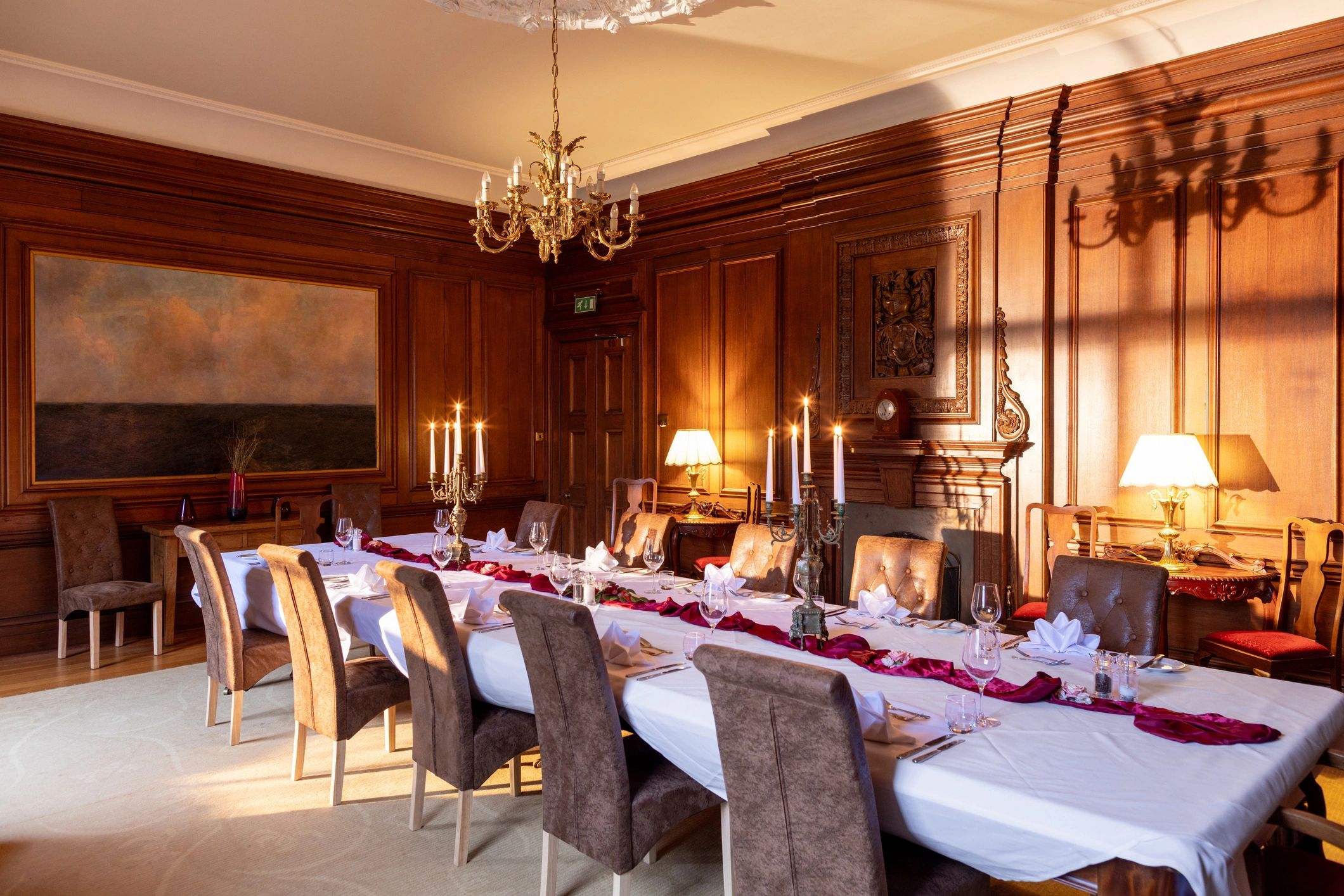 Elegant dining table